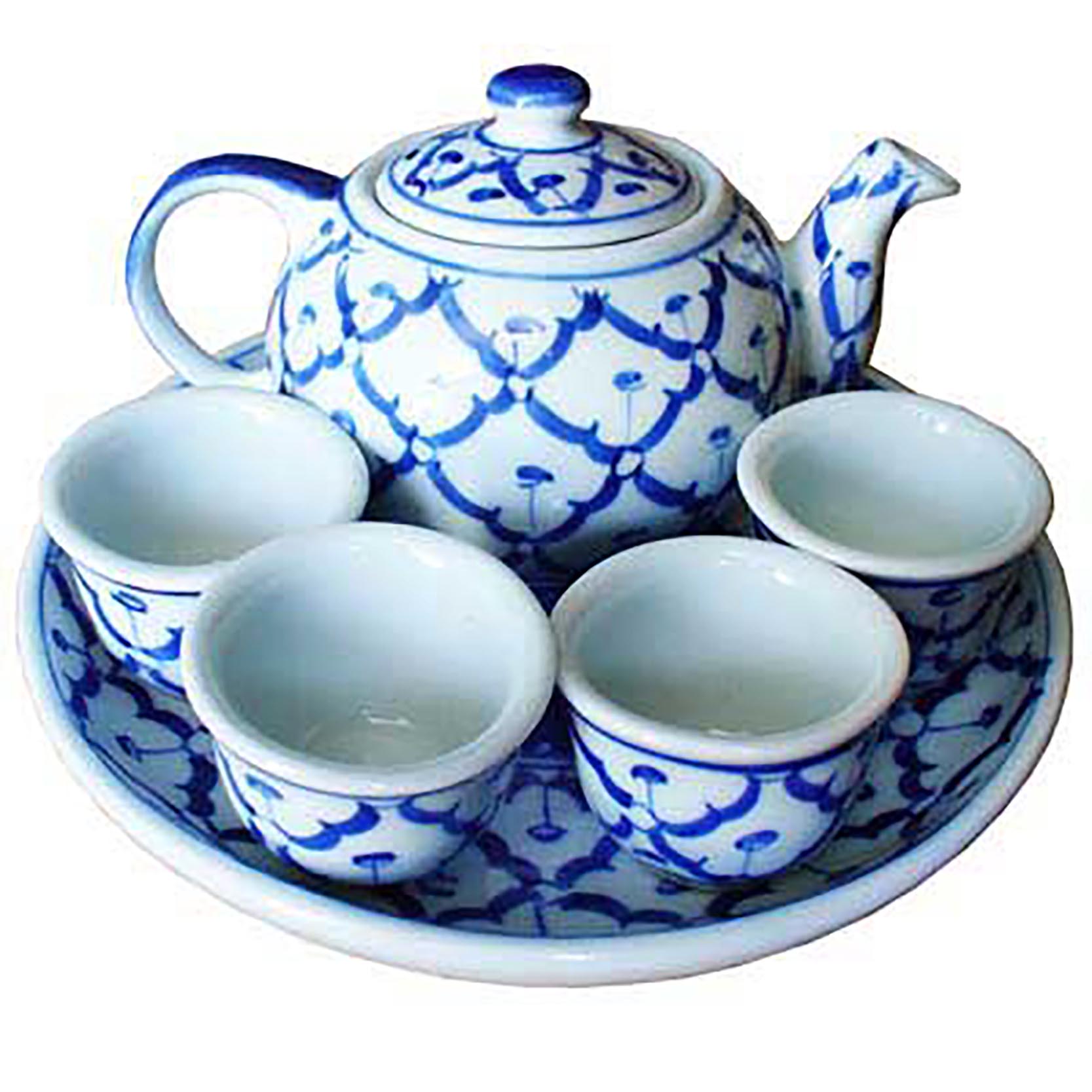 ชุดน้ำชาเซรามิค (P015)