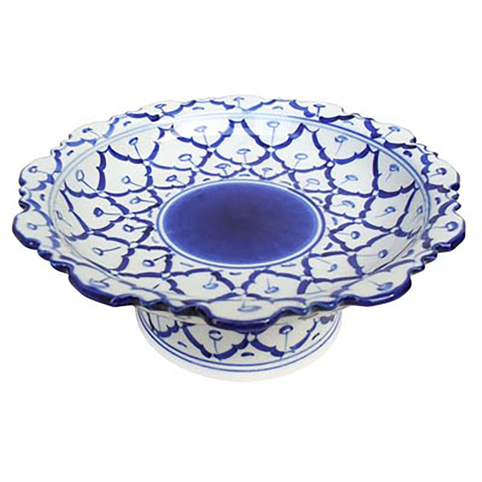 จานมีแท่นรองเซรามิค (P021)