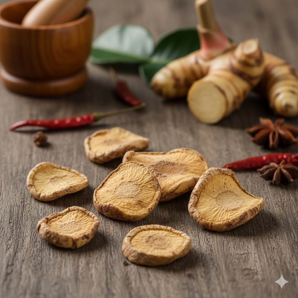 ข่าอบแห้ง