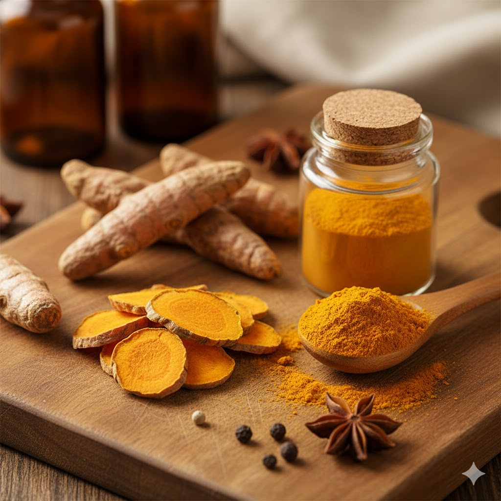 ขมิ้นอบแห้ง