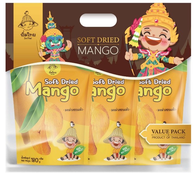 มะม่วงอบแห้ง (แพค 3 ซอง)