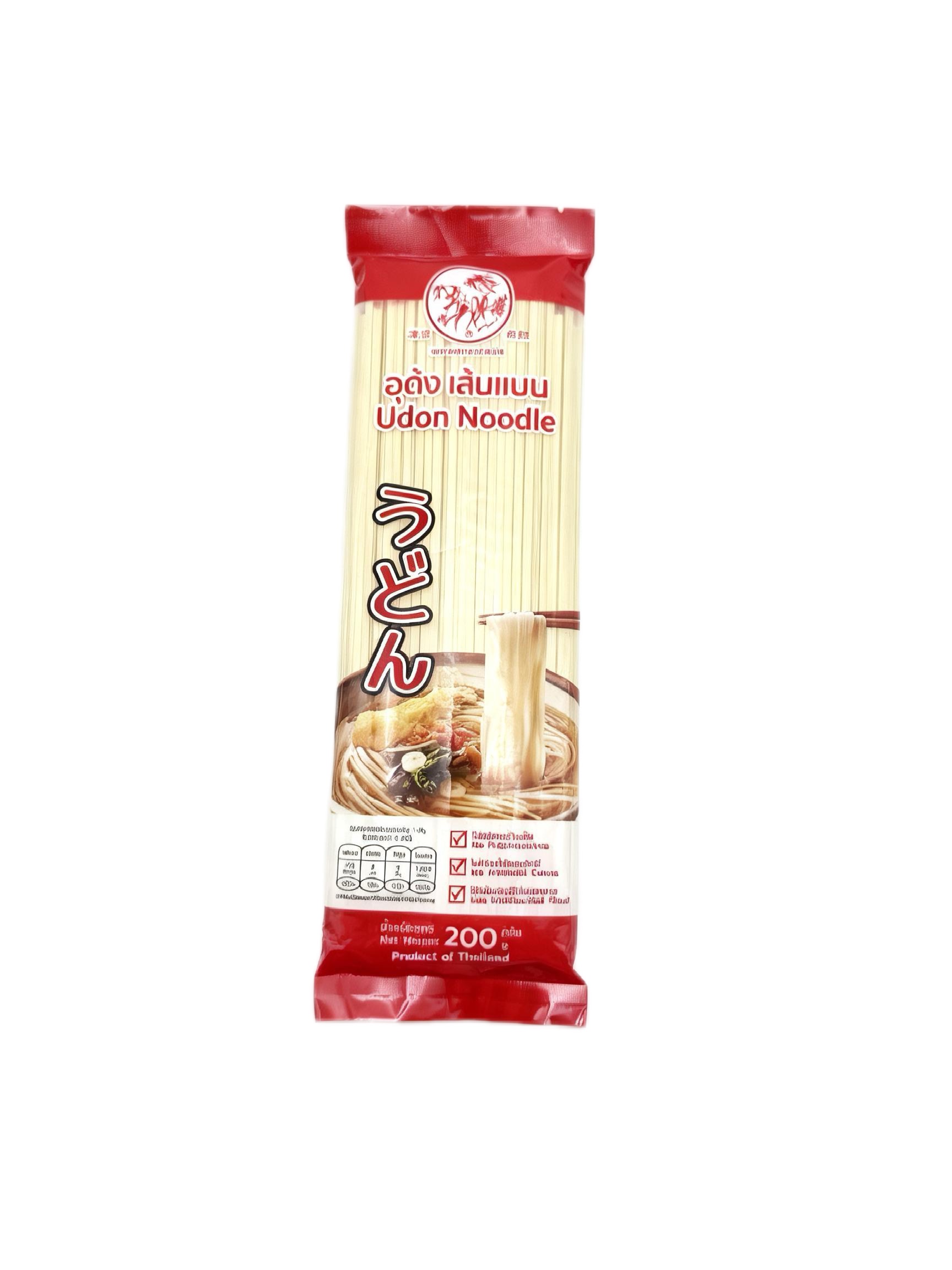 อุด้ง เส้นแบน