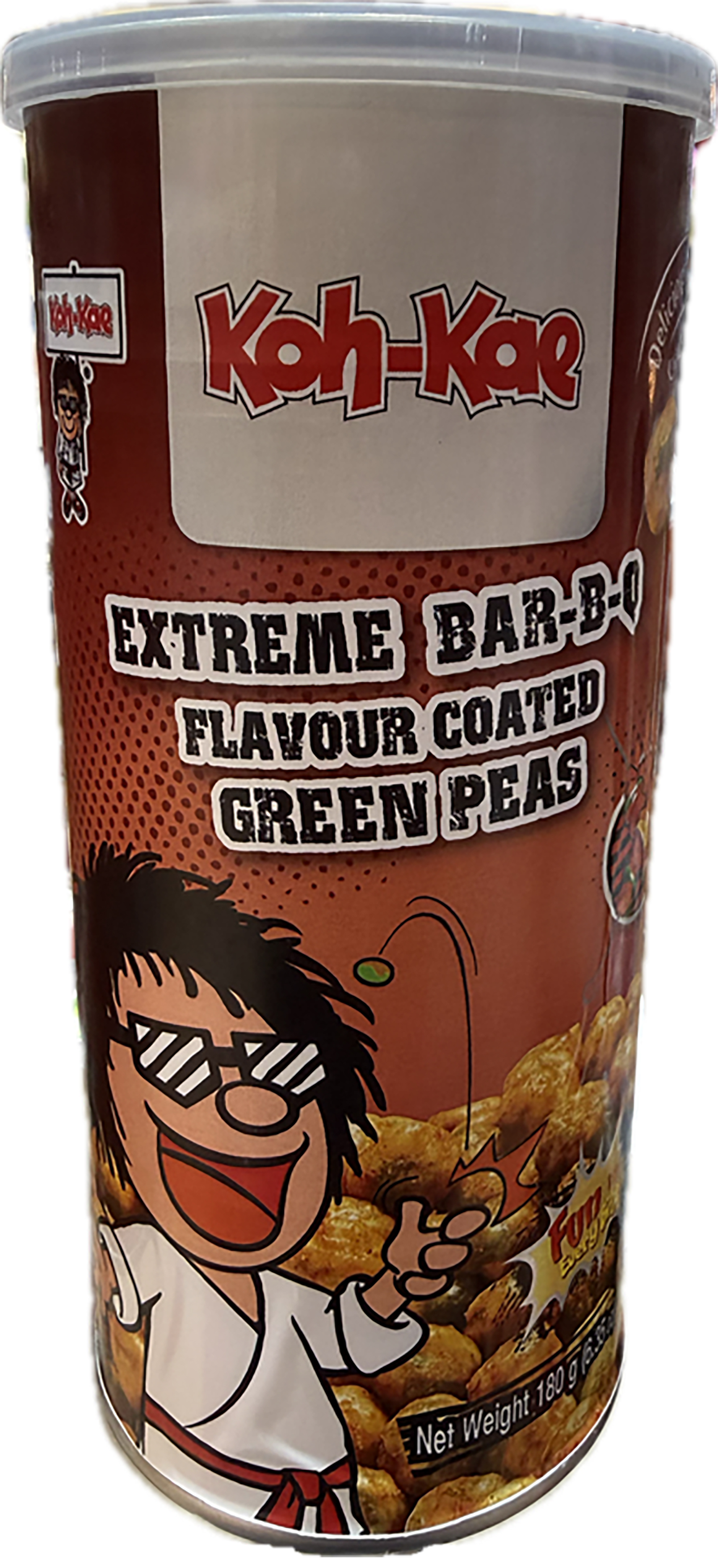 GREEN PEAS EXTREME BAR-B-Q FLAVOUR COATED