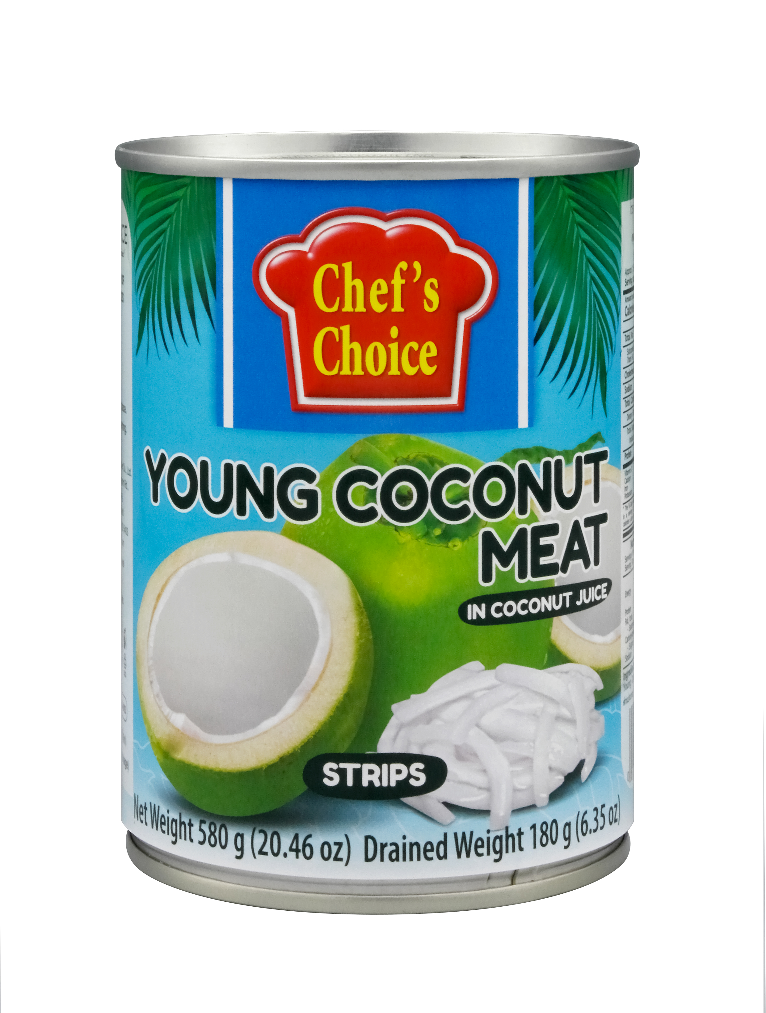 COCONUT MEAT IN SYRUP (STRIPS)